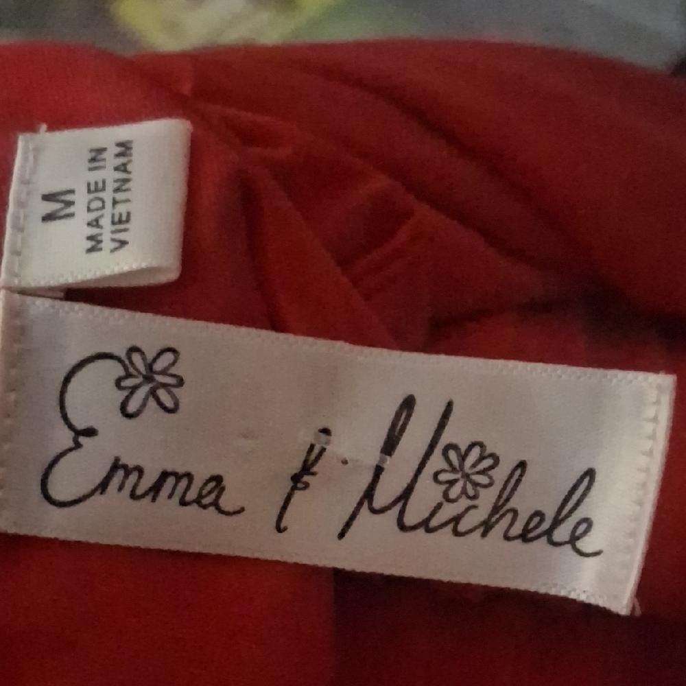 Emma & Michele Vibrant Red Formal Maxi Dress - Size M - Picture 2 of 11
